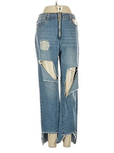 Pre-owned Boohoo Jeans In Blue