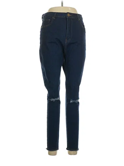 Pre-owned Boohoo Jeans In Blue