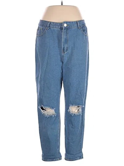 Pre-owned Boohoo Jeans In Blue