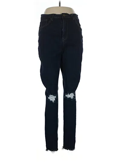Pre-owned Boohoo Jeans In Blue