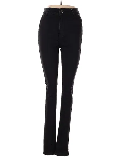 Pre-owned Boohoo Jeggings In Black