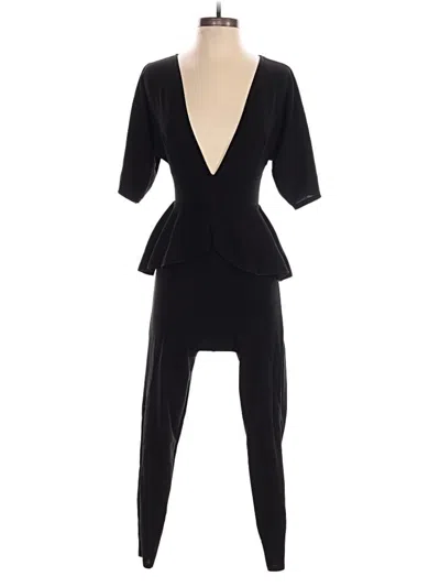 Pre-owned Boohoo Jumpsuit In Black