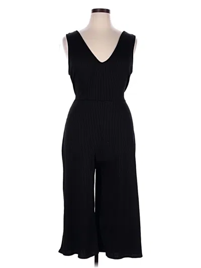 Pre-owned Boohoo Jumpsuit In Black
