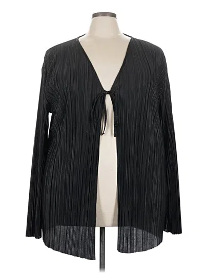 Pre-owned Boohoo Kimono In Black