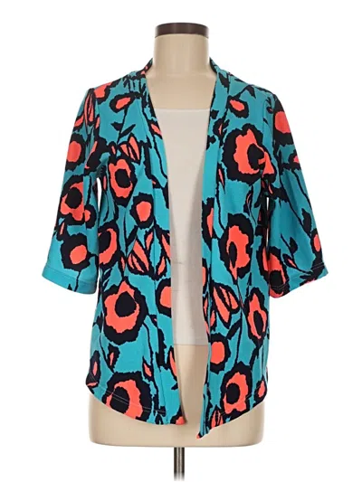 Pre-owned Boohoo Kimono In Blue