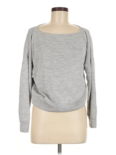 Pre-owned Boohoo Pullover Sweater In Gray