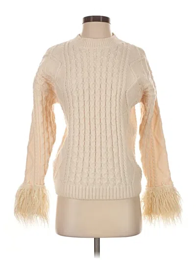 Pre-owned Boohoo Pullover Sweater In Ivory