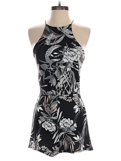 Pre-owned Boohoo Romper In Black