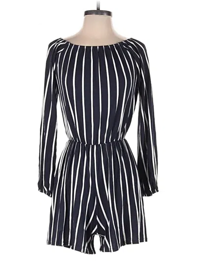 Pre-owned Boohoo Romper In Blue