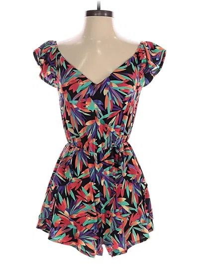 Pre-owned Boohoo Romper In Blue