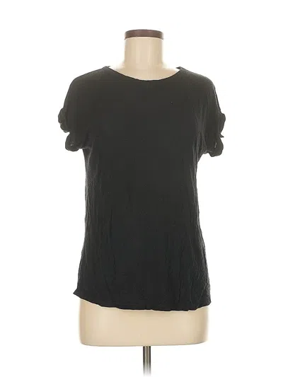 Pre-owned Boohoo Short Sleeve T-shirt In Black