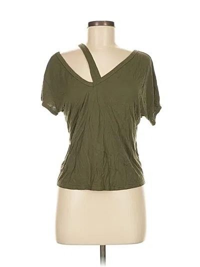 Pre-owned Boohoo Short Sleeve Top Green Tops