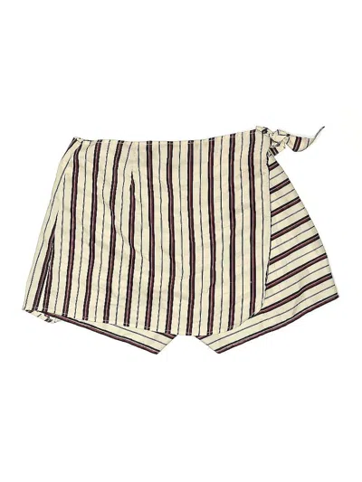 Pre-owned Boohoo Skort In Green