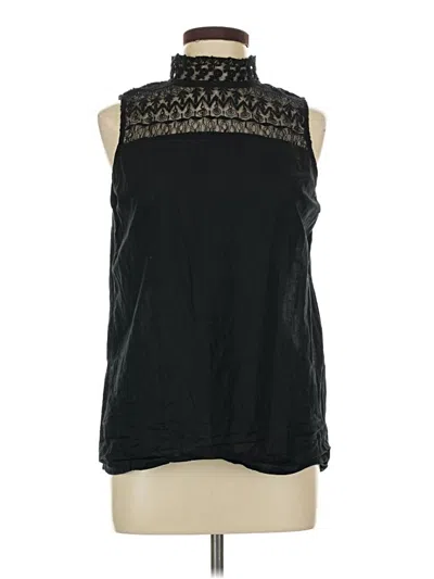 Pre-owned Boohoo Sleeveless Blouse In Black