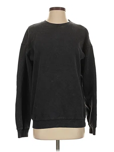 Pre-owned Boohoo Sweatshirt In Black