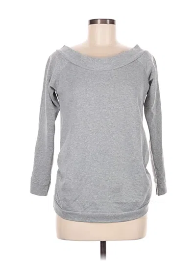 Pre-owned Boohoo Sweatshirt In Gray