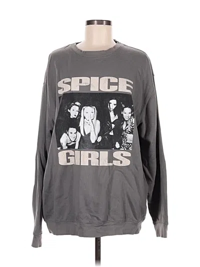 Pre-owned Boohoo Sweatshirt In Gray