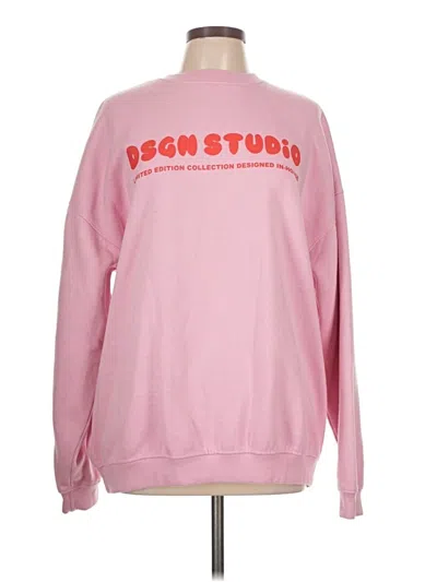 Pre-owned Boohoo Sweatshirt In Pink