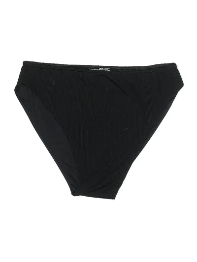 Pre-owned Boohoo Swimsuit Bottoms In Black