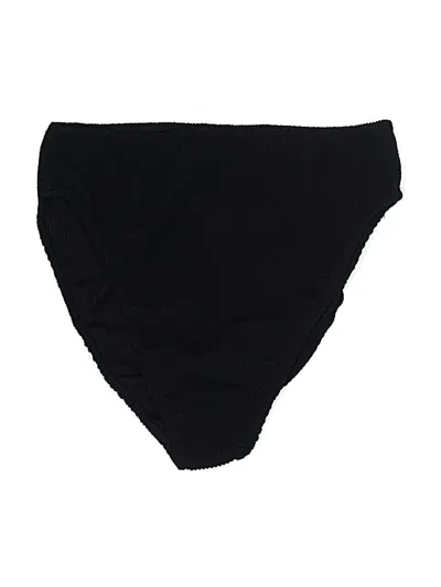 Pre-owned Boohoo Swimsuit Bottoms In Black