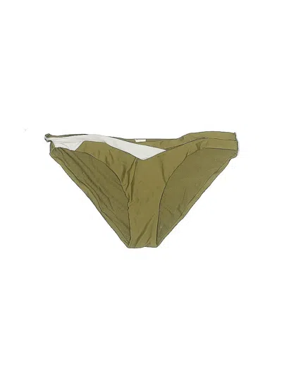 Pre-owned Boohoo Swimsuit Bottoms In Green