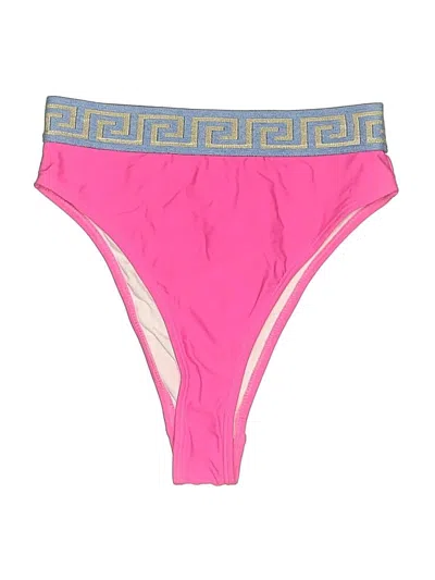 Pre-owned Boohoo Swimsuit Bottoms In Pink