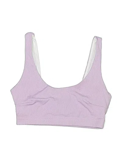 Pre-owned Boohoo Swimsuit Top Purple Swimwear