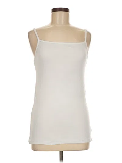 Pre-owned Boohoo Tank Top Ivory Strapless Neckline Tops