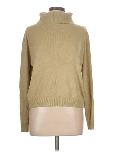 Pre-owned Boohoo Turtleneck Sweater In Tan