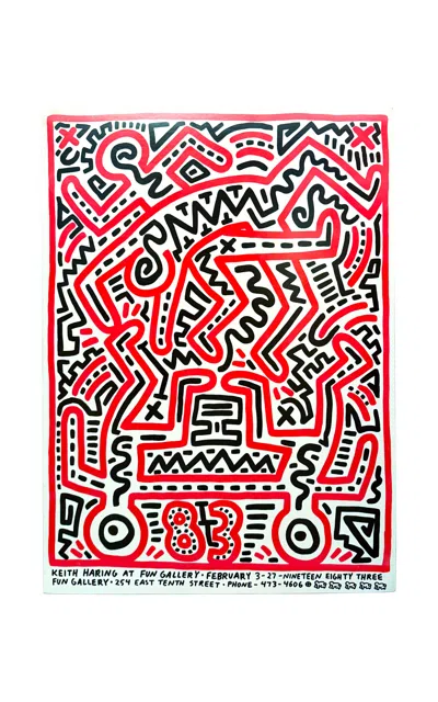 Boo-hooray - Keith Haring At Fun Gallery - Multi