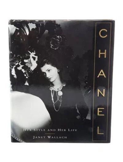 Pre-owned Book Chanel: Her Style And Her Life In Black