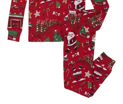 Books To Bed Kids' Girl's The Night Before Christmas In Red