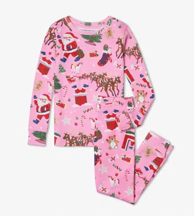 Books To Bed Kids' Girl's Twas The Night Before Christmas In Pink