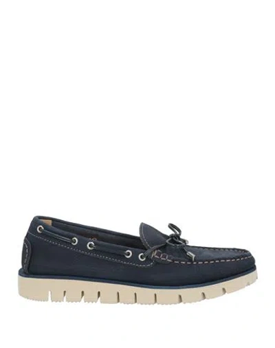 Boomerang Woman Loafers Navy Size 7 Leather