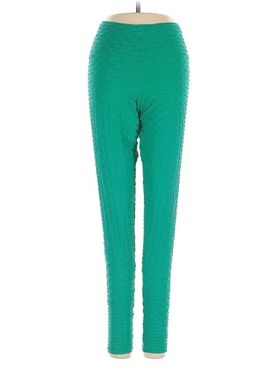 Pre-owned Booty By Brabants Active Pants In Green