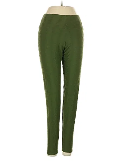 Pre-owned Booty By Brabants Active Pants In Green