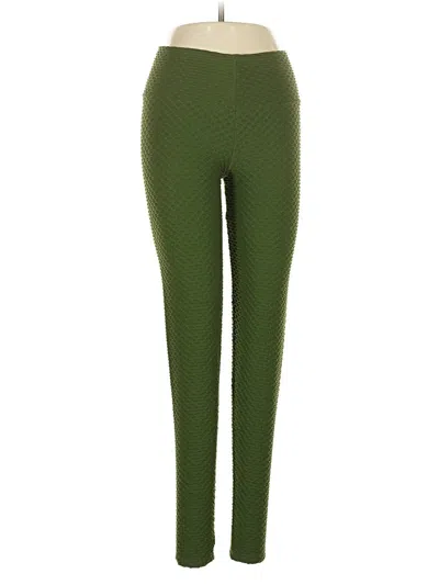 Pre-owned Booty By Brabants Active Pants In Green