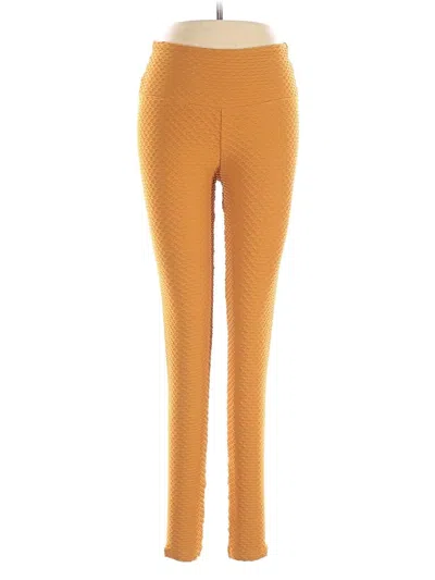 Pre-owned Booty By Brabants Active Pants In Orange