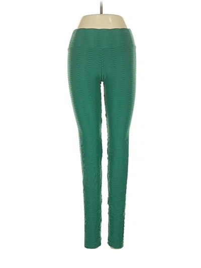 Pre-owned Booty By Brabants Leggings In Green
