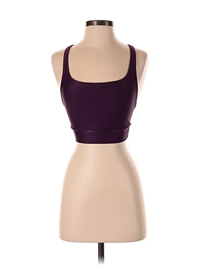 Pre-owned Booty By Brabants Sports Bra In Purple