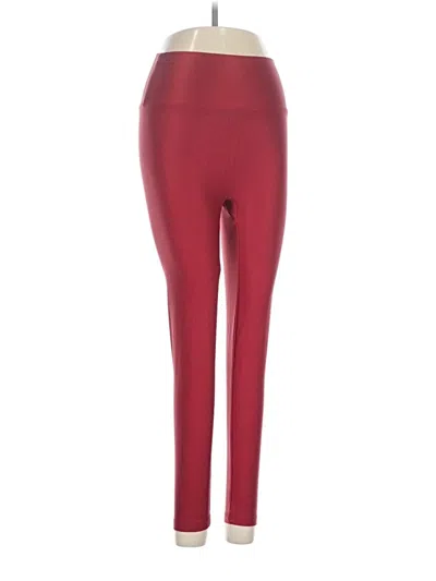 Pre-owned Booty By Brabants Yoga Pants In Red