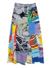 Borbala Printed Midi Skirt In Multi