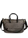 Borbonese Adjustable-strap Weekend Bag In Brown
