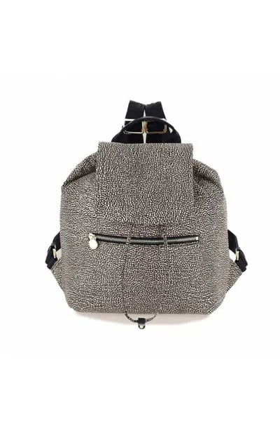 Borbonese Backpack  Natural Woman, Black - 934486-i15-x11