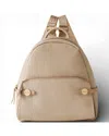 Borbonese Backpack M.  Sand - 91010250-0193-c75 In Beige