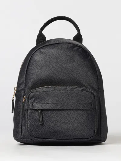 Borbonese Backpack Woman In Black