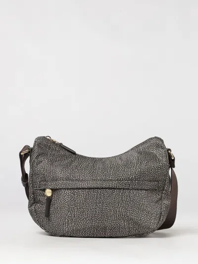 Borbonese Backpack Woman In Gray