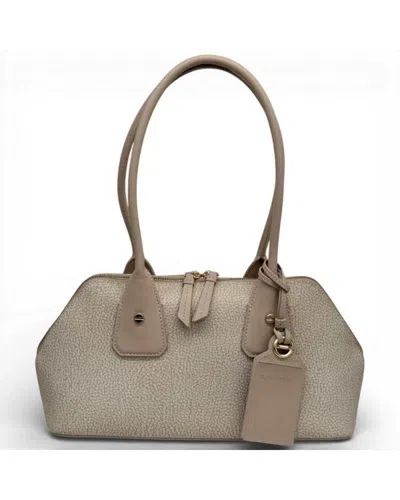 Borbonese Bag Bauletto S.  Sand - 91010248-0193-c75 In Beige