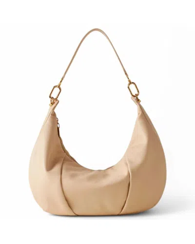 Borbonese Bag  Bloom Woman Leather Beige - 91010009-0036-c75