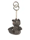 Borbonese Bear Keychain In Multi